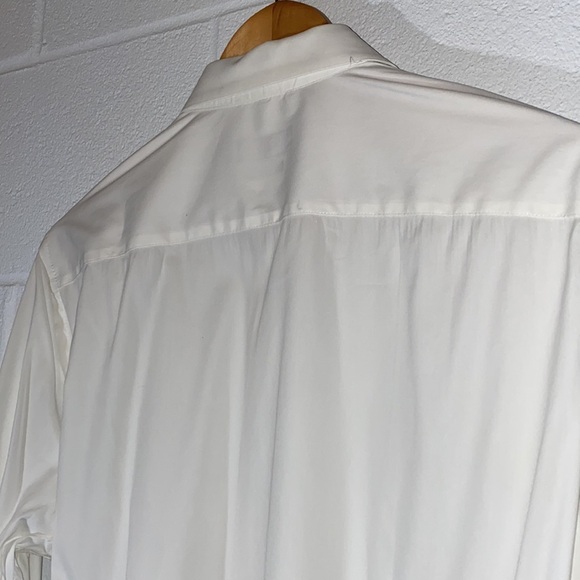 ZARA MAN White Button Down Shirt size L - Picture 8 of 9